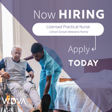 LPN opening at Union Grove