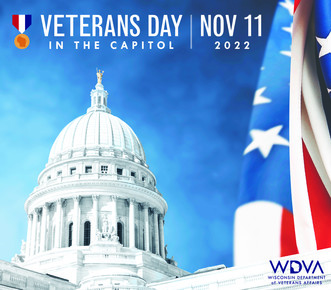 Veterans Day 2022 WDVA promo image