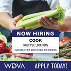 WDVA jobs posting Cooks at UG and King