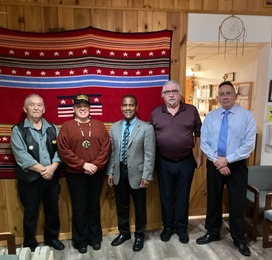 Sec Bond visits Menominee Tribe of Wisconsin 11.1.23