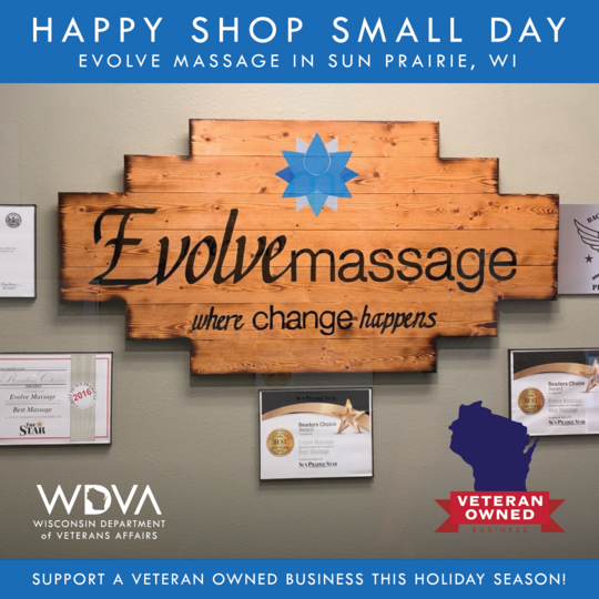 Shop Small WI 2023 Evolve Massage