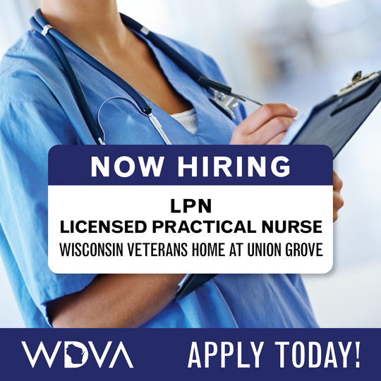 LPN opening at Union Grove