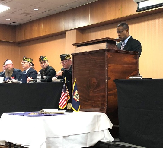 Sec Bond speaks at VFW Midwinter conference Feb 3 2024