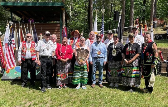 Veterans of Menominee Nation Gathering of Warriors Pow Wow