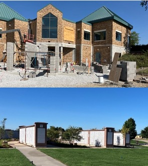 SWVMC admin blding and columbarium phase 6 completion - 9.20.24