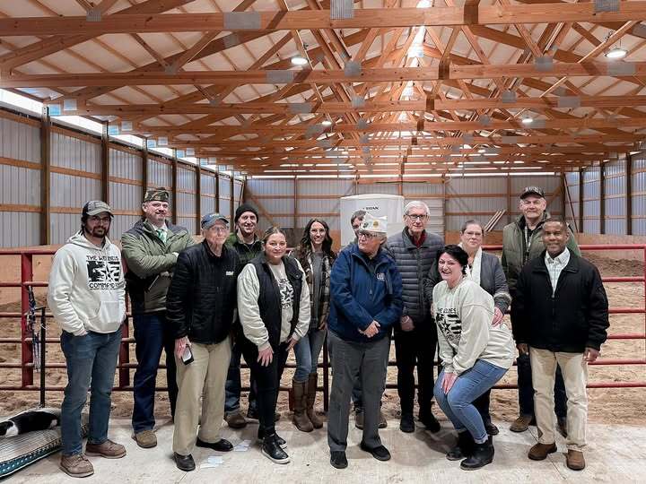 The Wellness Command Post in Oconto Falls w Gov Evers Sec Bond 3.17.25