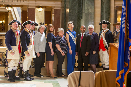 Two Lights for Tomorrow at WI Capitol Rotunda on 4.14.25