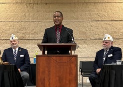 Sec Bond speaking AL conference July 2025 picture2