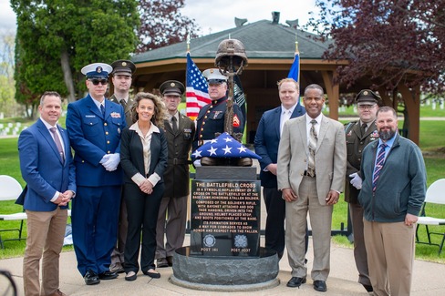 Battlefield Cross Dedication at CWVMC 5.13.26