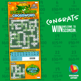 $100,000 Lucky Word Crossword