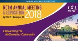 NCTM annual conference flyer