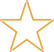 pencil star