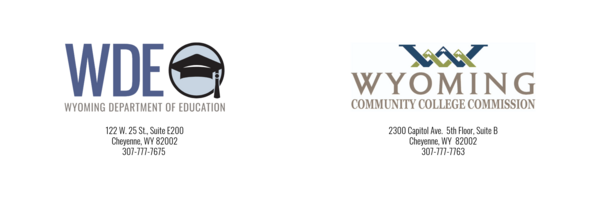 WDE and WCCC logo