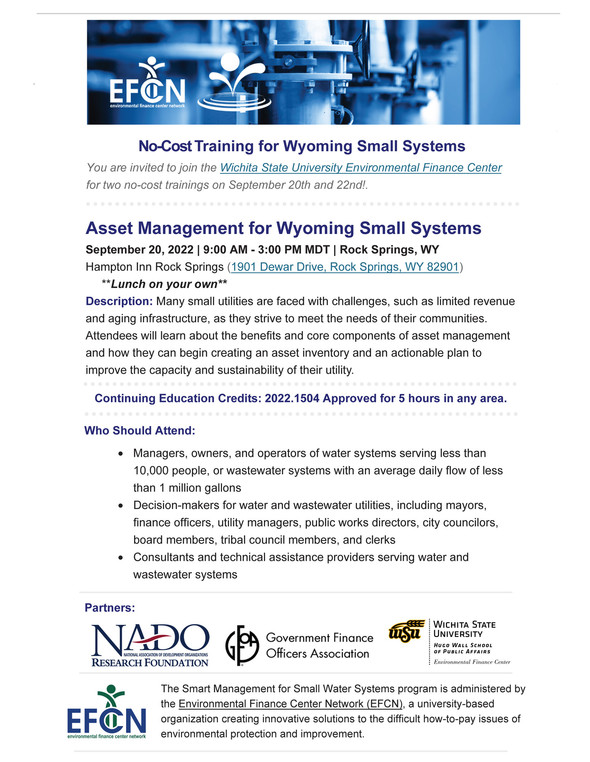 EFCN Asset Management Flyer