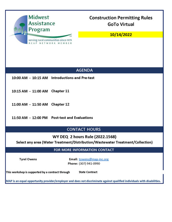 MAP Construction Rules