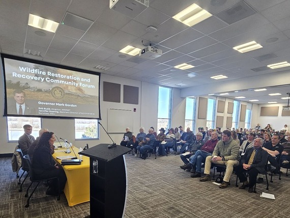 Wildfire Recovery Forum Room