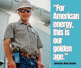 For American Energy this is the Golden Age
