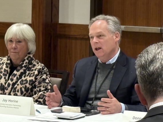 Rita Meyer and Jay Horine