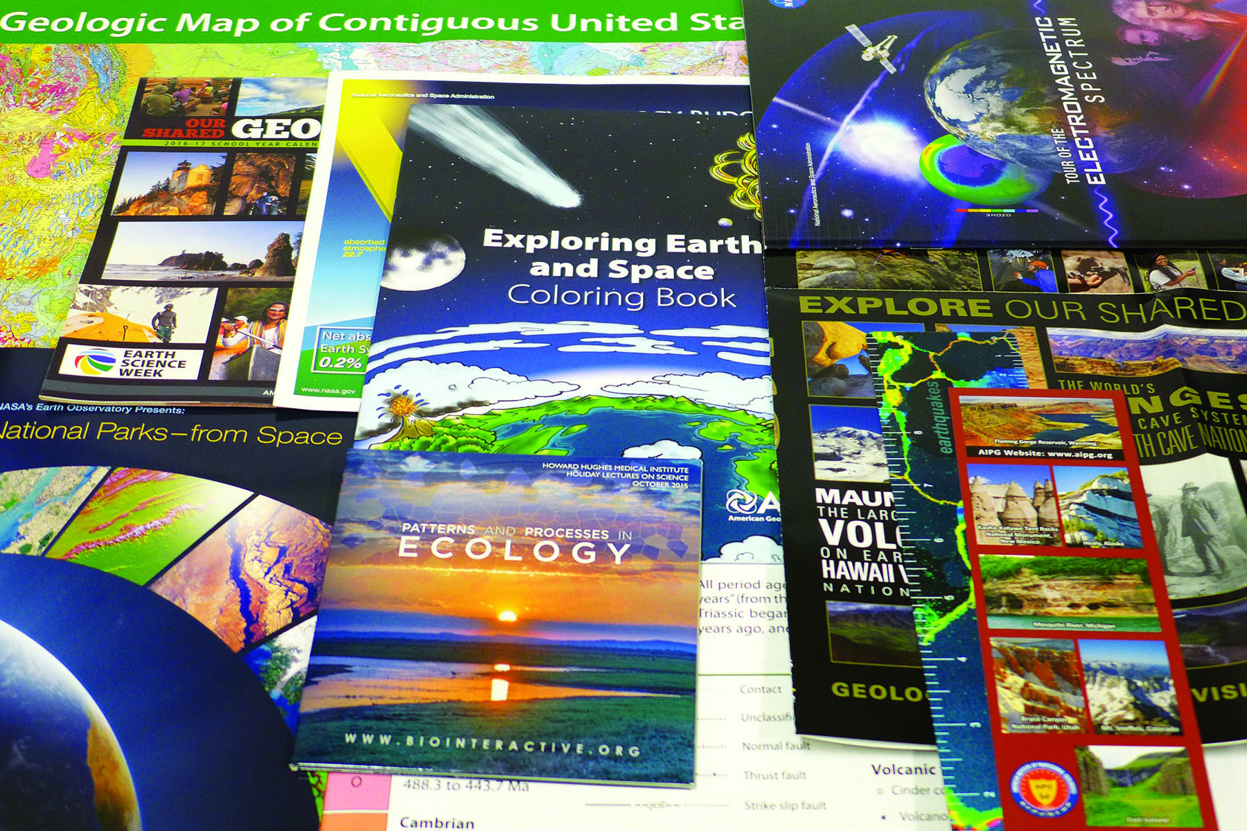 Toolkits are available now for Earth Science Week Oct. 9-15. 