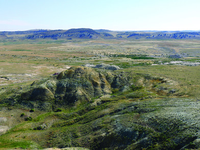 Gas Hills uranium mining district
