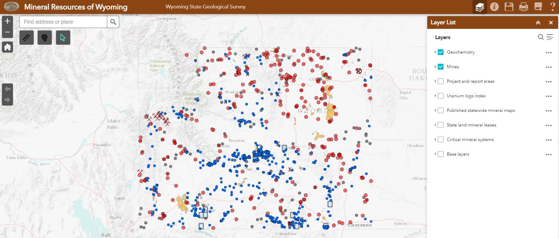 Mineral Resources of Wyoming