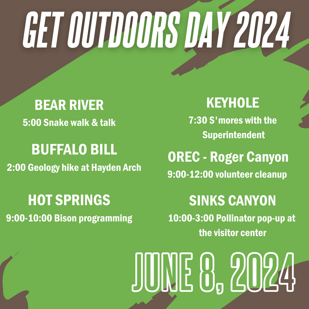 get outdoors day list of programs green with brown 