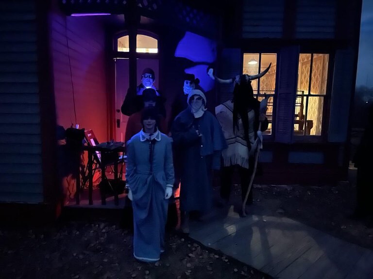 a dark trick or treat image