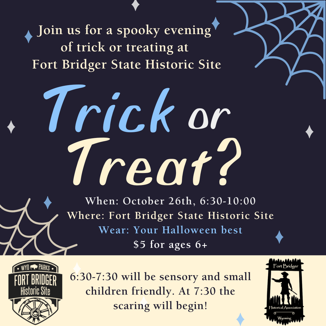 Trick or Treat graphic for October 26th