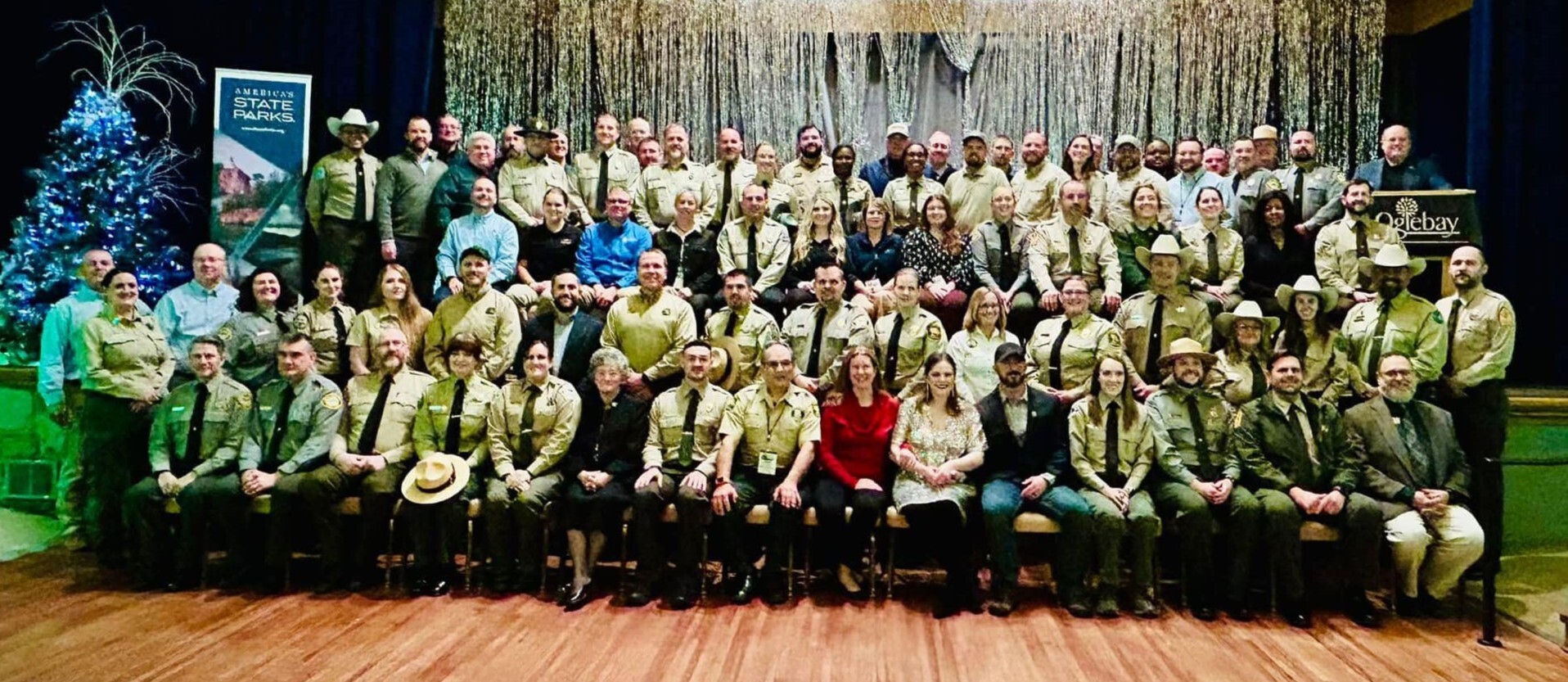 group picture of park professionals