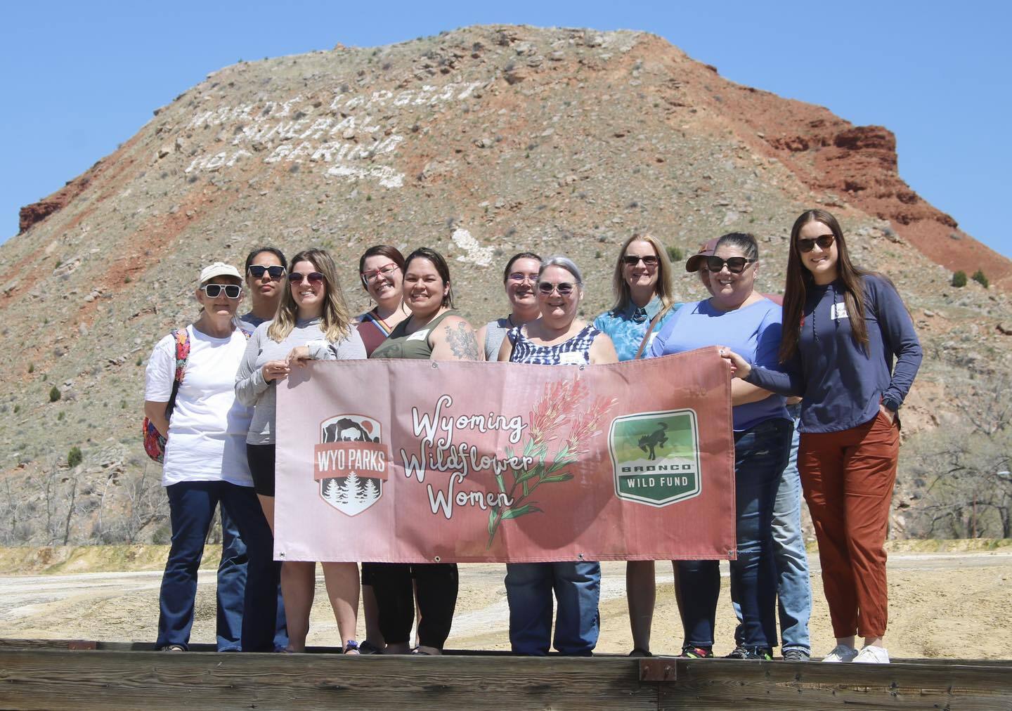 women at hot springs