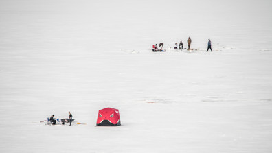 Ice fishing 