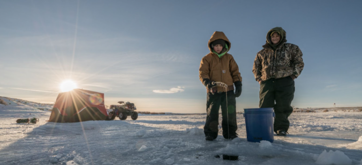 Ice fishing