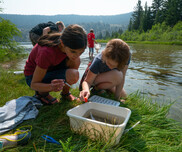 Kids at camp