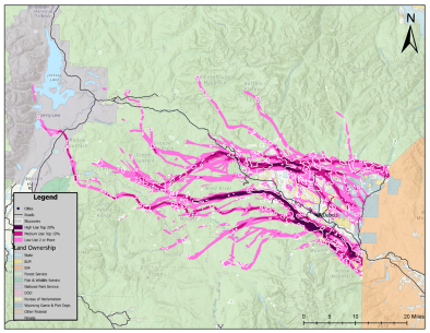 Migration Corridor Map 