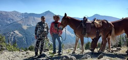 Game warden horse pack trip