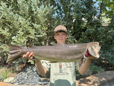 State tiger trout record