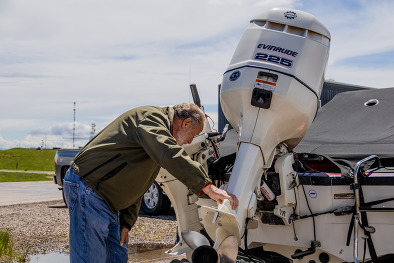 AIS watercraft check station