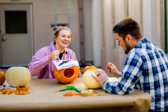 Pumpkin carving