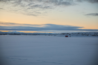 Ice fishing — Green River