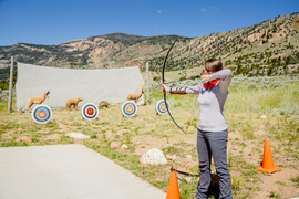 Hunter Education Camp at Whiskey Mountain Conservation Camp