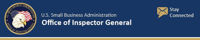 SBA OIG BANNER