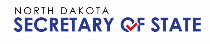 North Dakota Secretary of State banner graphic
