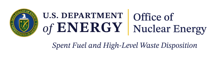 Logo of the Office of Spent Fuel and High-Level Waste Disposition within the U.S. Department of Energy Office of Nuclear Energy