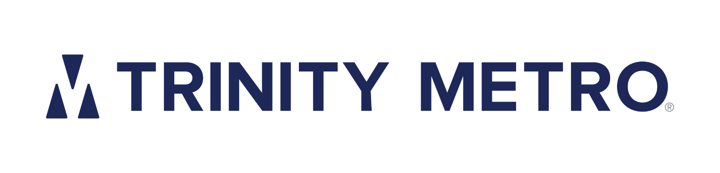 Horizontal Trinity Metro Logo - NEW - BLUE