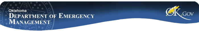 Oklahoma Department of Emergency Management Banner Image