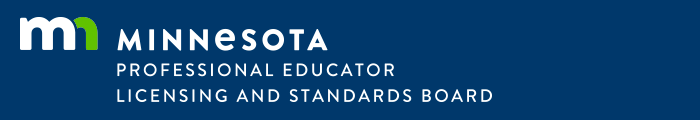 Minnesota Professional Educator Licensing and Standards Board