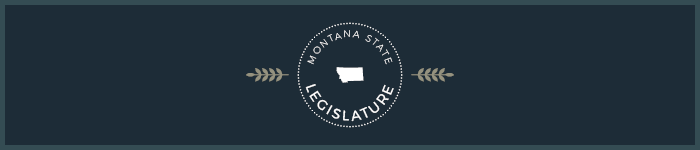 Montana State Legislature banner graphic