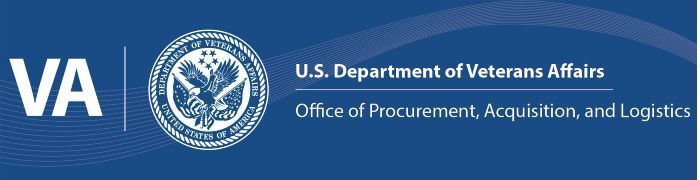 Official VA Seal - U.S. Department of Veteran Affairs Office of Procurement, Acquisition and Logistics