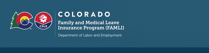 Colorado Department of Labor and Employment FAMLI Division Banner