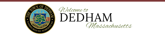 Welcome to Dedham Massachusetts